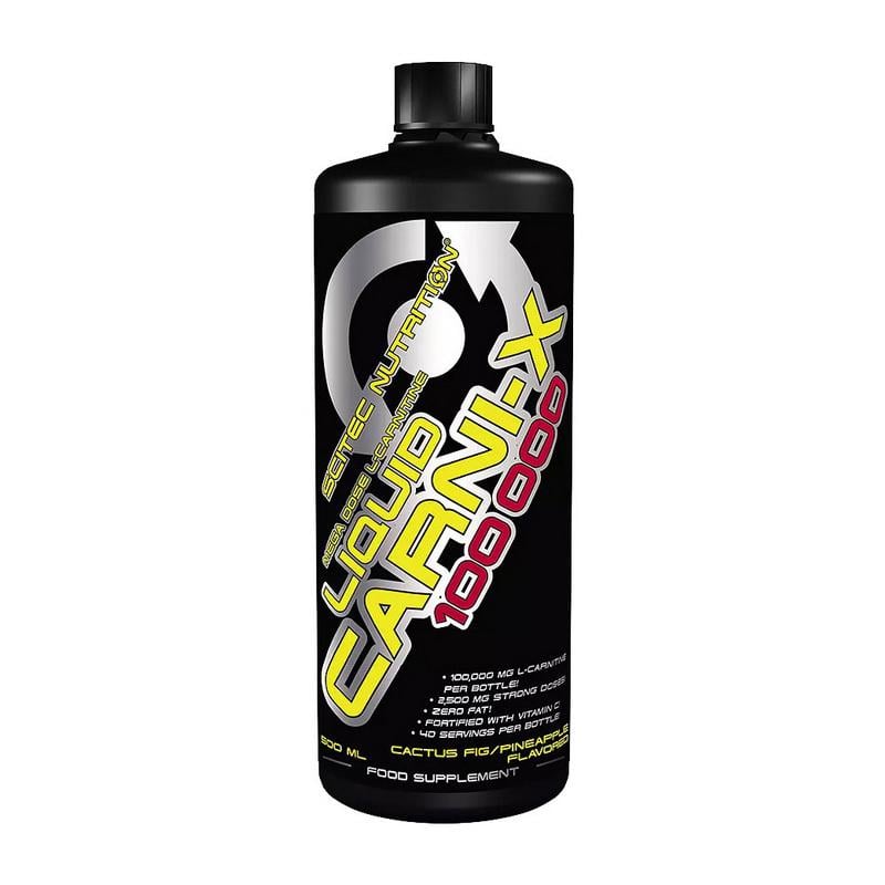 Жиросжигатель L-карнитин Scitec Nutrition Carni X 100 000 500 мл Ананас