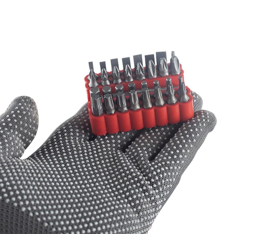 Набір біт для викрутки та шуруповерта AC-033 33 шт./6,35 мм з перехідником (137836) - фото 6 Набір біт для викрутки та шуруповерта AC-033 33 шт./6,35 мм з перехідником (137836) - фото 6