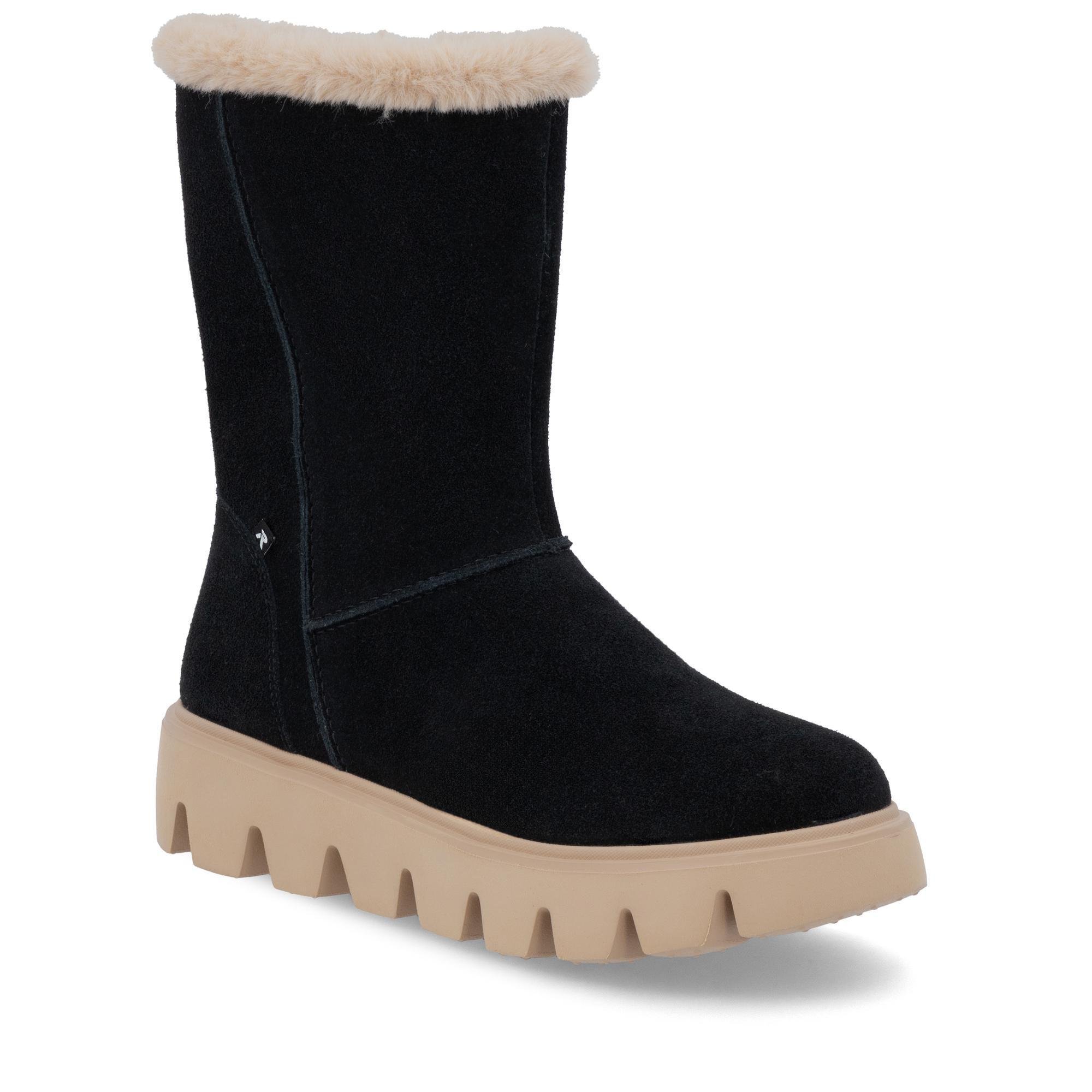 Полусапоги женские зимние RIEKER Evolution р. 39 Черный (013850-39)