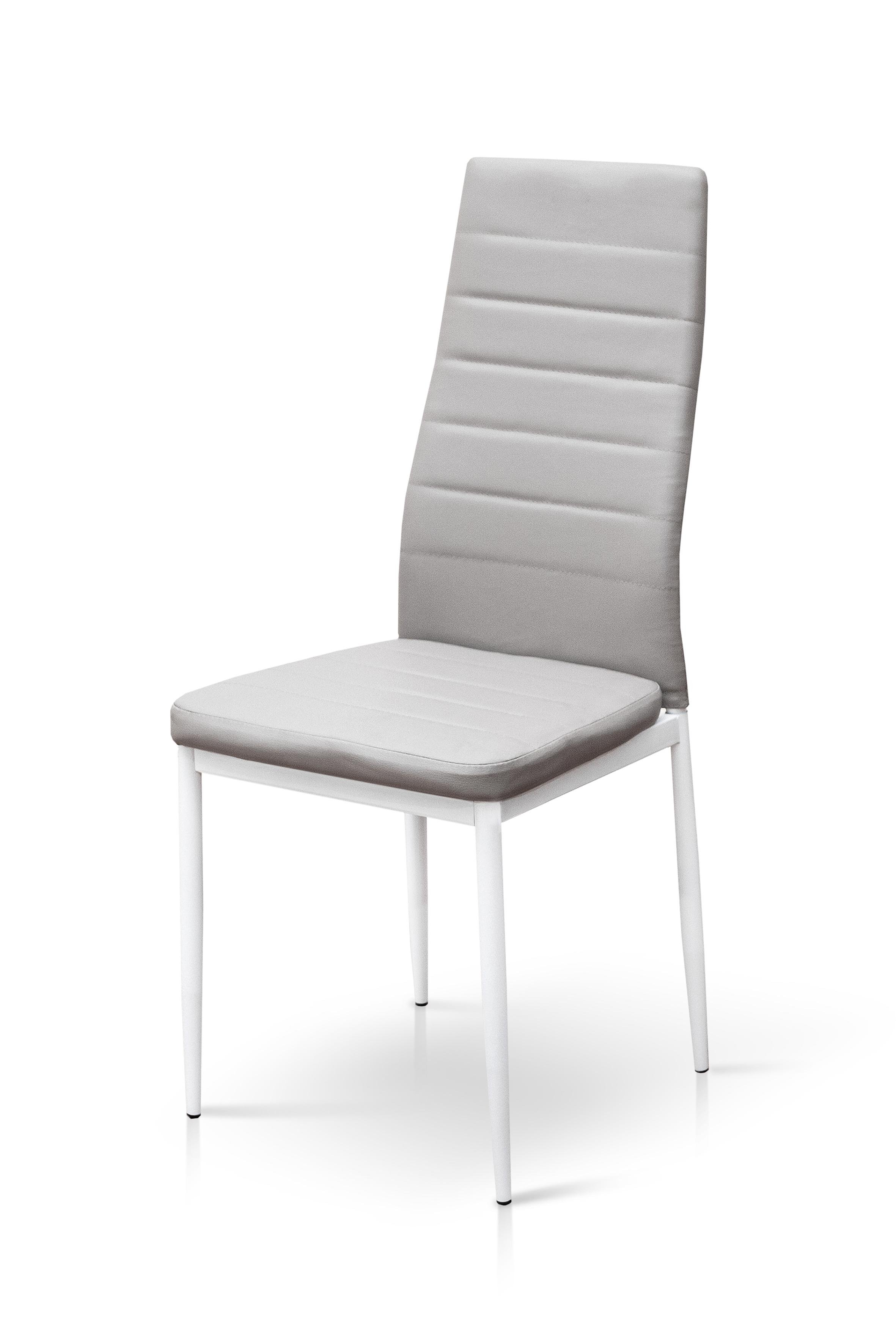 Стул кухонный Мікс Меблі Рио Белый/Серый (45237) Стул кухонный Мікс Меблі Рио Белый/Серый (45237)