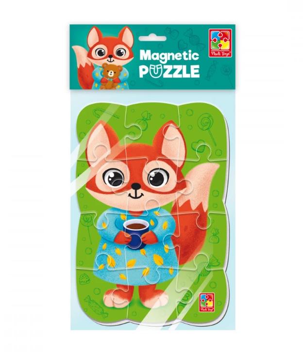 Пазли м'які магнітні А5 Малюк зможе лисиця (MTT-175303)
