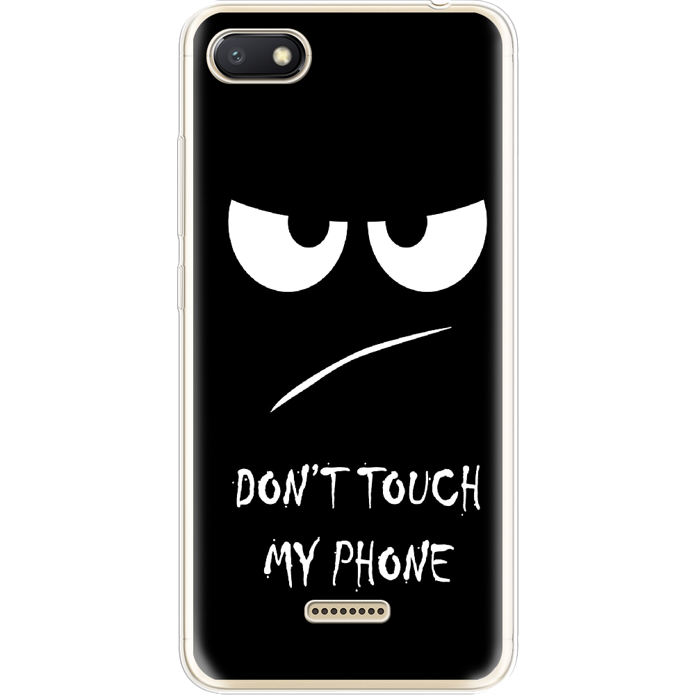 Чехол Boxface Xiaomi Redmi 6A Don't Touch my Phone Прозрачный силикон (34811-up535-34811)