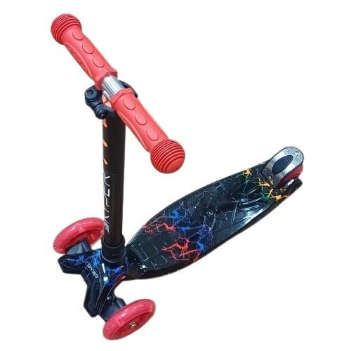 Самокат трехколесный Skyper MAXI дека Черный/Красный (113-74156) Самокат трехколесный Skyper MAXI дека Черный/Красный (113-74156)