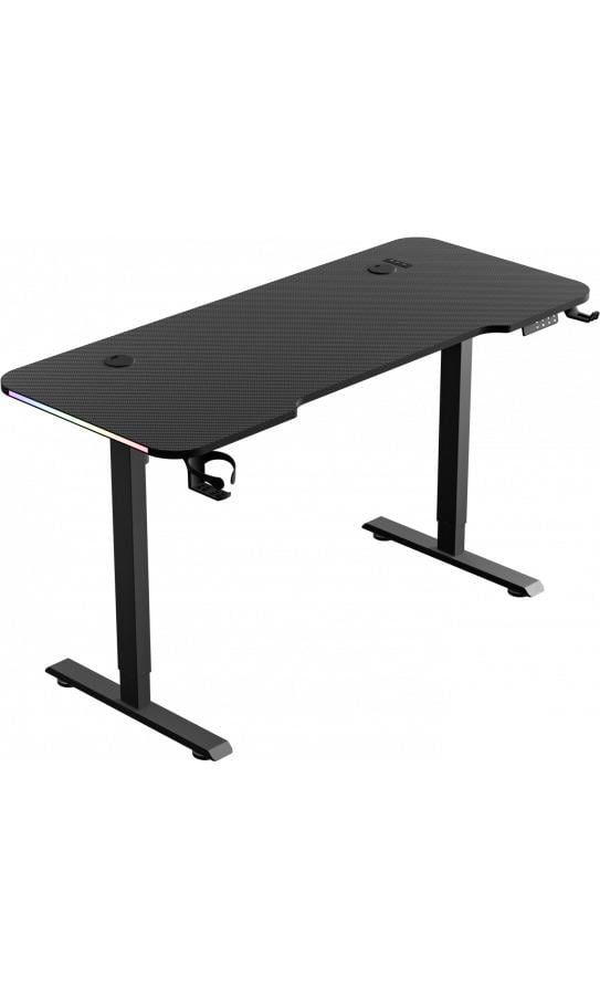 Компьютерный стол GT Racer TY-1611 160x60x72-117 см Black Компьютерный стол GT Racer TY-1611 160x60x72-117 см Black