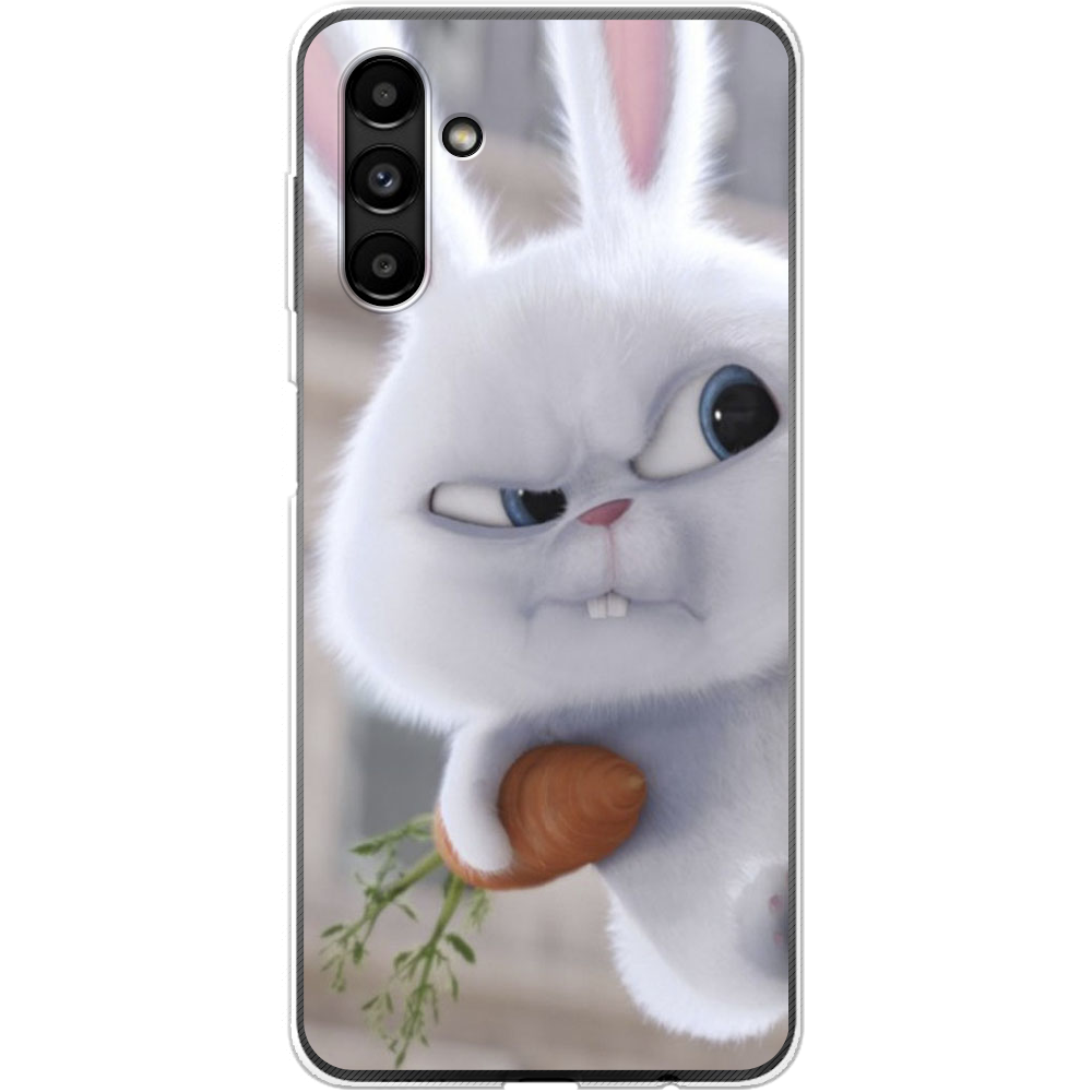 Чехол BoxFace Samsung Galaxy A13 (A136) Rabbit Snowball Прозрачный силикон (44113-up1116-44113)