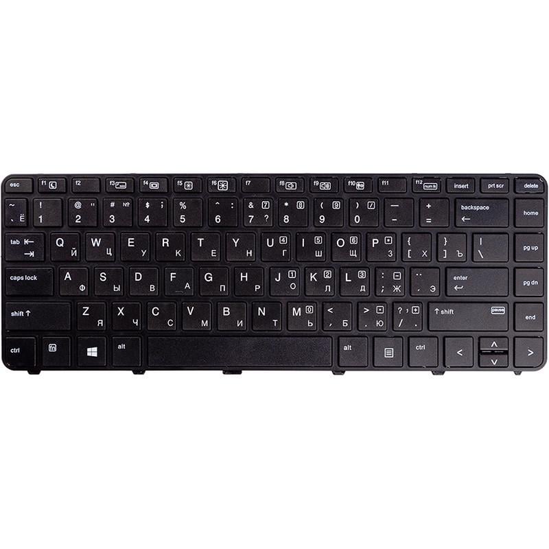 Клавиатура Power для ноутбука HP Probook 430 G3 440 G3 черный фрейм Черный