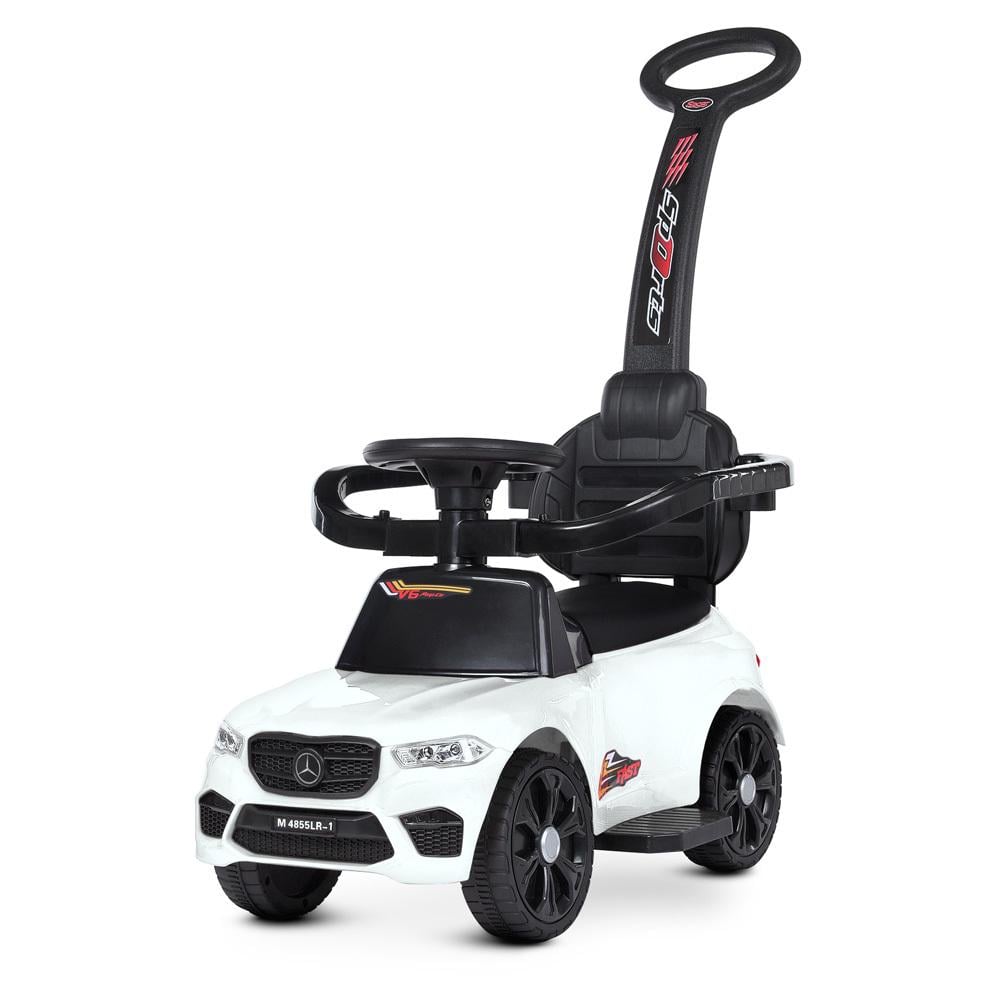 Дитячий електромобіль Bambi толокар Mercedes M 4855LR Білий (585237993)