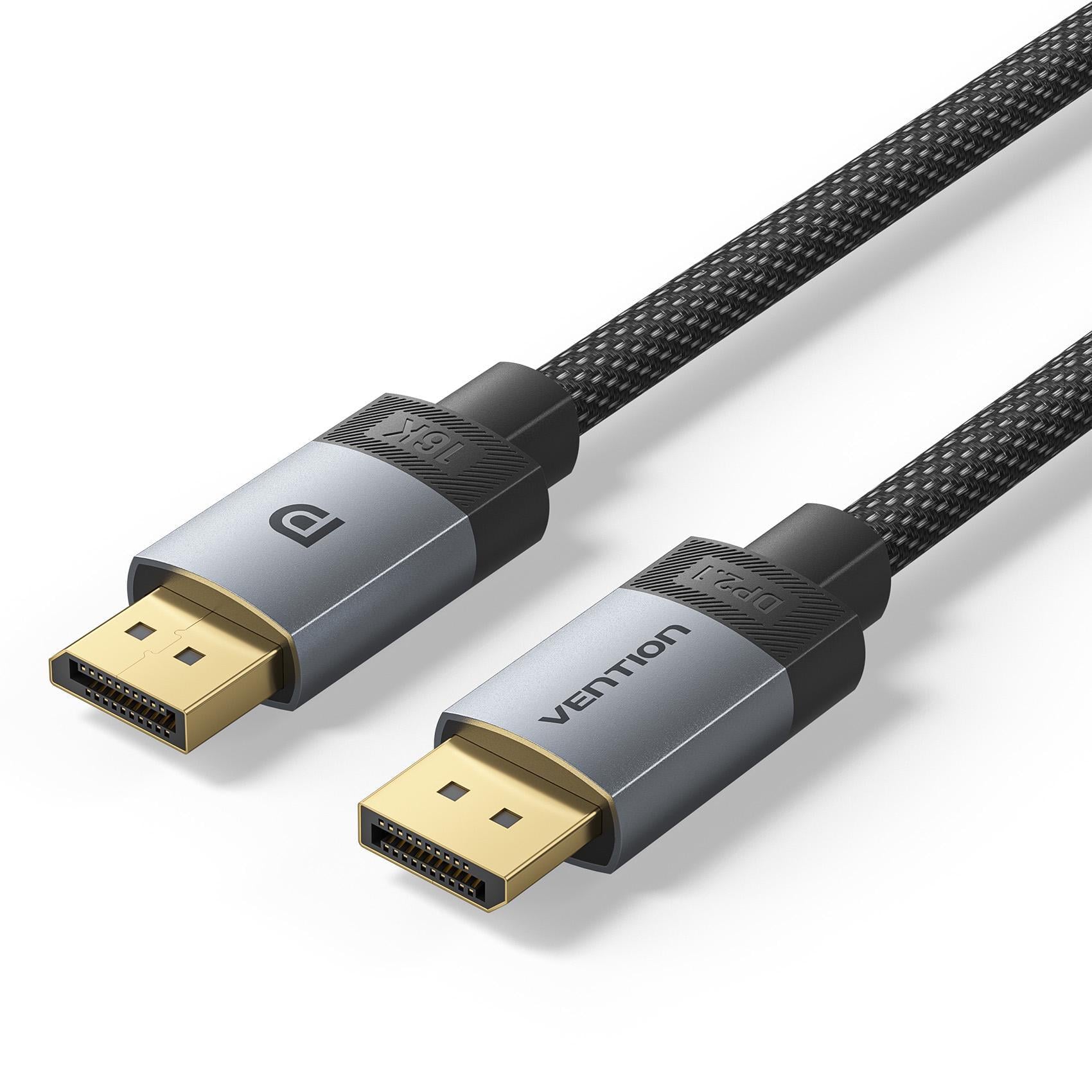 Кабель Vention DisplayPort v2.1 16K 5 м Серый (HGBHJ)