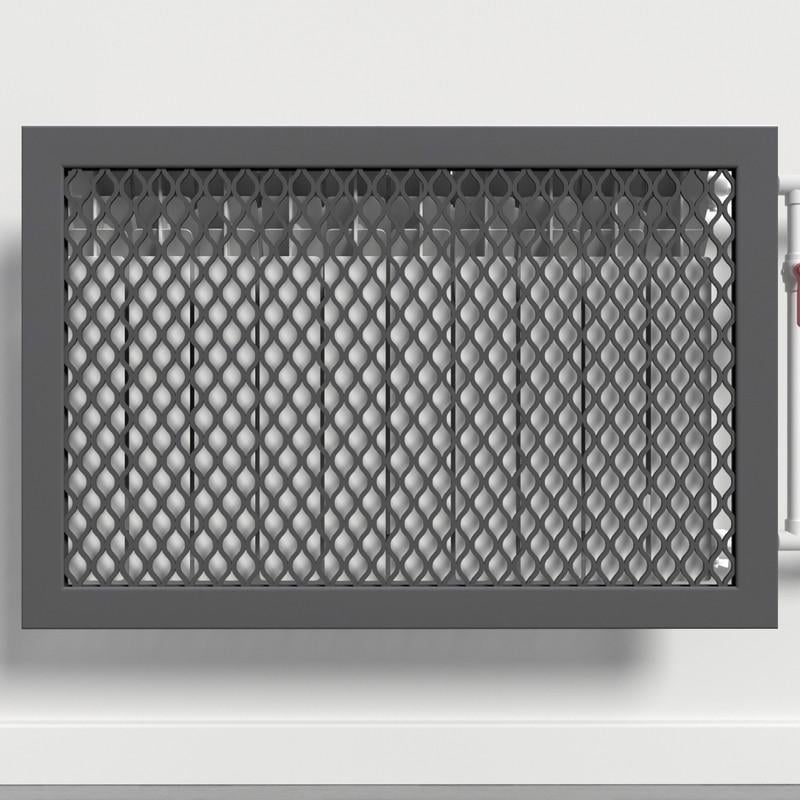 Решетка-экран на батарею SMARTWOOD 900 мм Графит (R20923106)