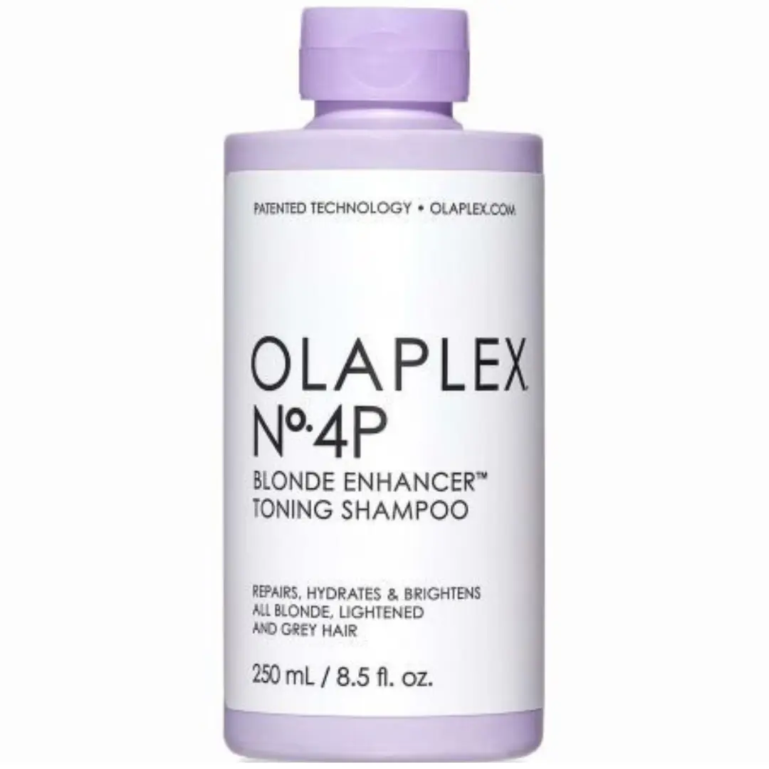 Шампунь тонувальний Olaplex No4P Магія блонду Blonde Enhancer Toning Shampoo з фіолетовим пігментом 250 мл - фото 3