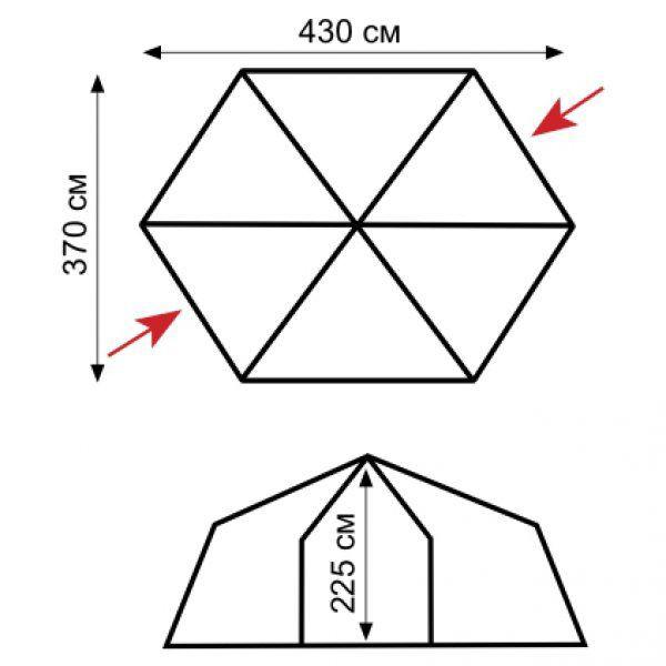 Намет Tramp Mosquito Lux V2 (TRT-087) - фото 2