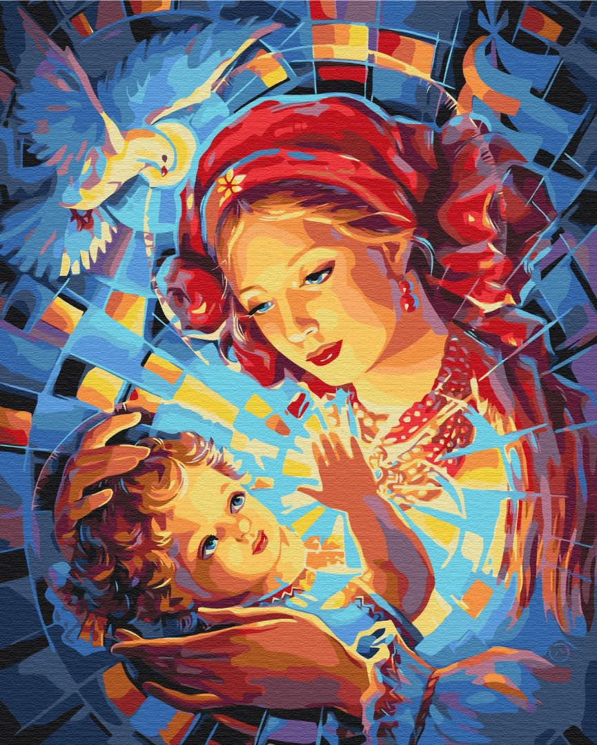 Картина по номерам Brushme Нежность 40x50 см (BS53355)