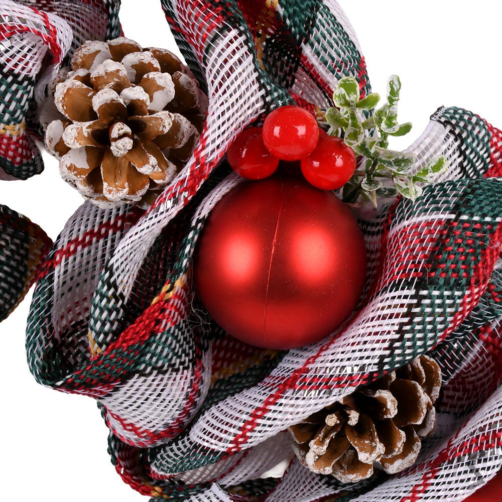 Декор рождественский Венок 40 см (R33917) - фото 2 Декор рождественский Венок 40 см (R33917) - фото 2