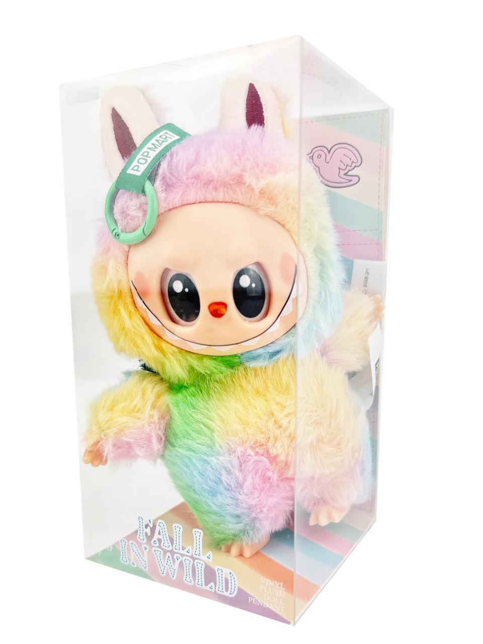 Мягкая игрушка-брелок Лабубу Labubu 4 серия 18 см Радужный (27883282) - фото 1 Мягкая игрушка-брелок Лабубу Labubu 4 серия 18 см Радужный (27883282) - фото 1