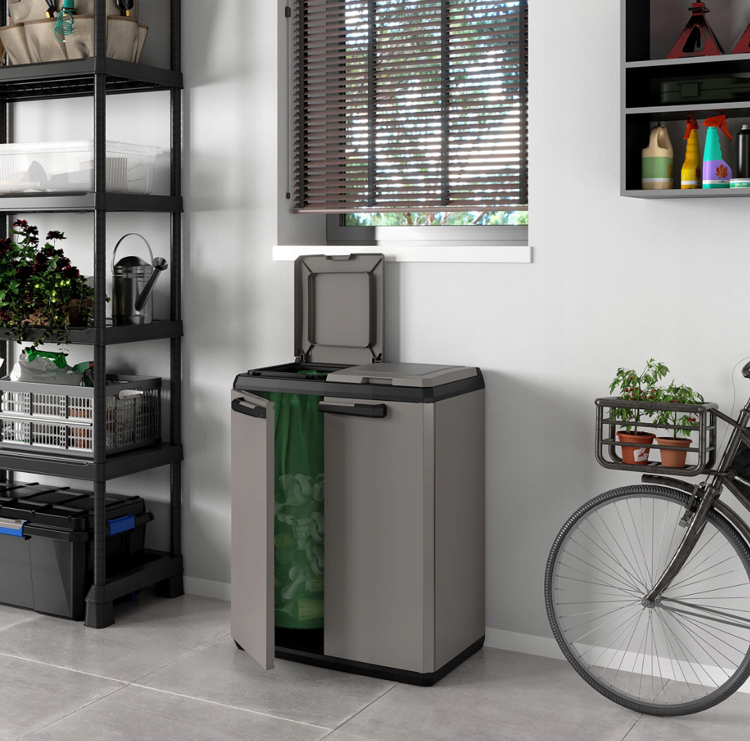 Шкаф для сортировки мусора Keter/Kis SPLIT Basic Cabinet (241065) - фото 6 Шкаф для сортировки мусора Keter/Kis SPLIT Basic Cabinet (241065) - фото 6