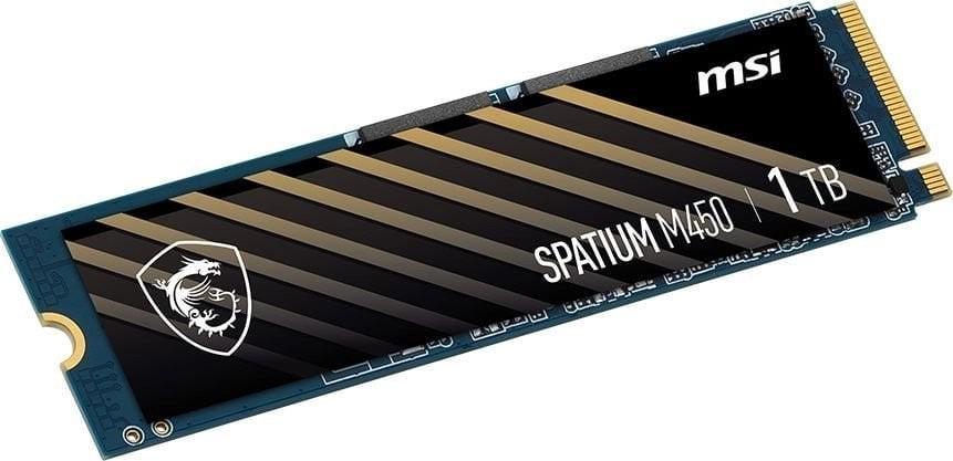 SSD-диск MSI Spatium M450 V1 1 TB (S78-440L0M0-P83) - фото 4 SSD-диск MSI Spatium M450 V1 1 TB (S78-440L0M0-P83) - фото 4