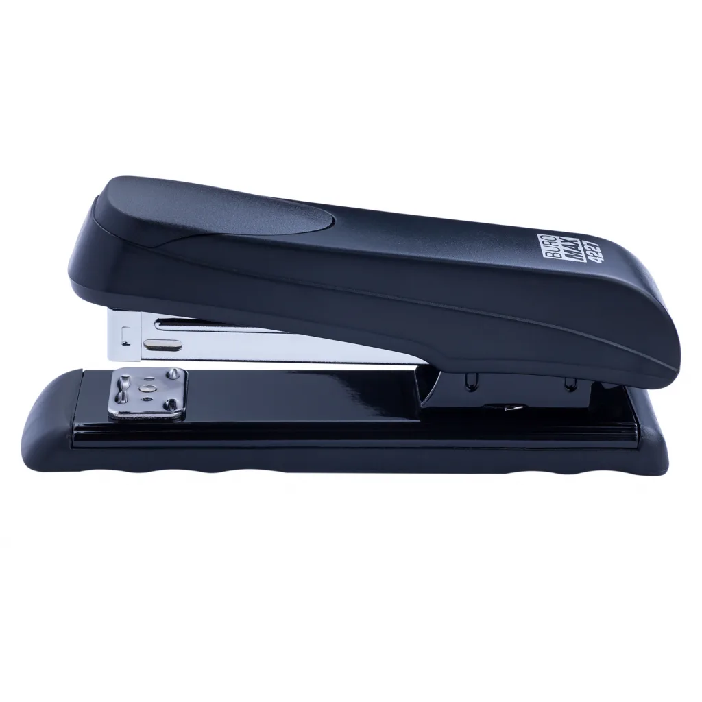 Степлер пластиковий Buromax 20 арк./скоби №24/26 136х36 5х53 мм Чорний (BM.4227-01)