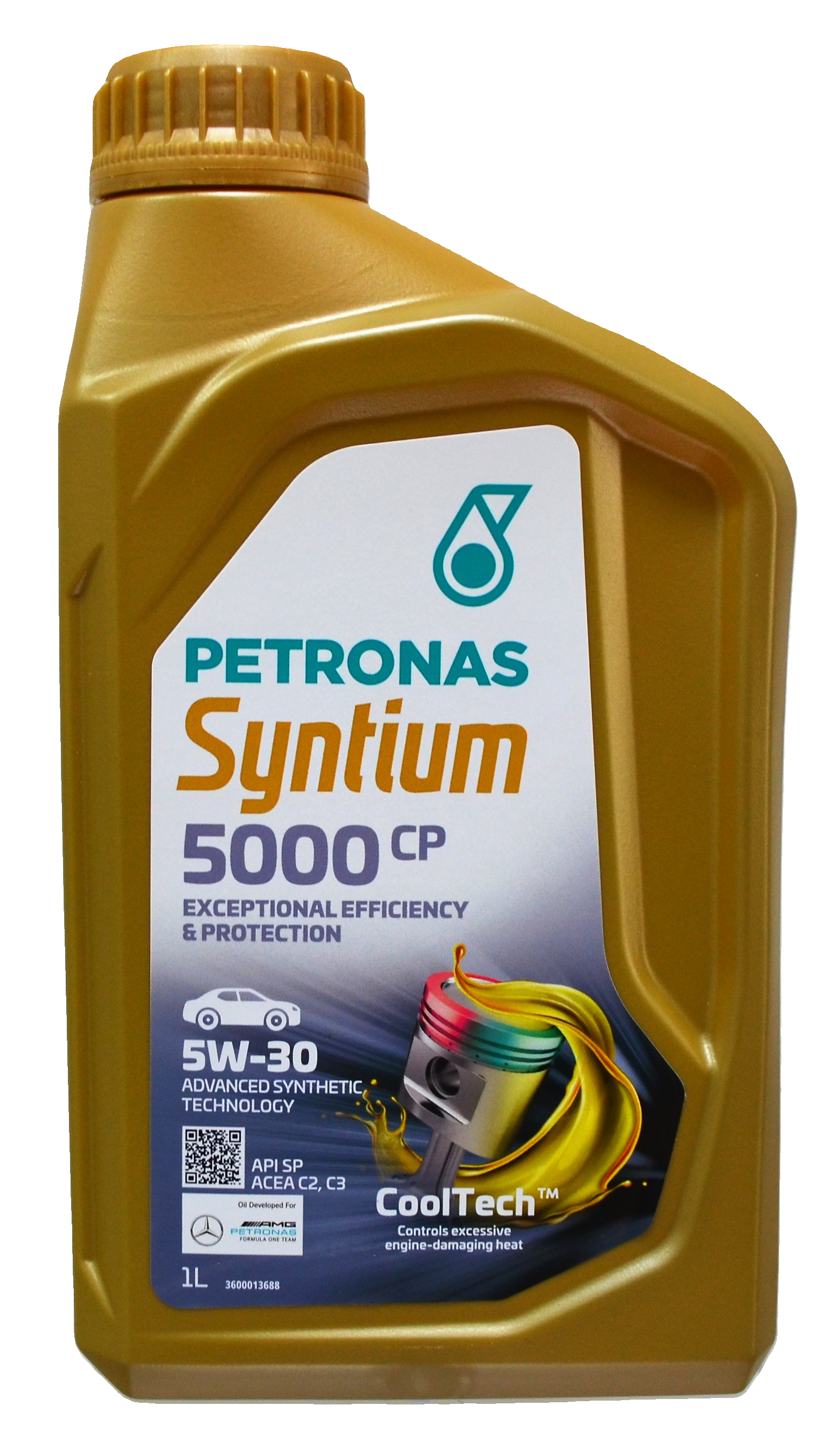 Моторна олива PETRONAS LUBRICANTS Syntium 5000 CP 5W-30 1 л (2419326345) - фото 2 Моторна олива PETRONAS LUBRICANTS Syntium 5000 CP 5W-30 1 л (2419326345) - фото 2