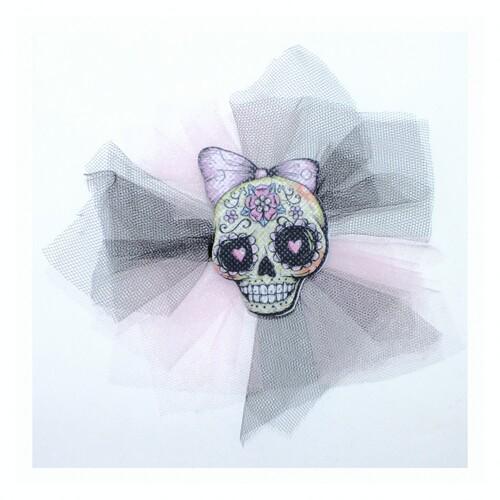 Брошка-заколка Santa Muerte Pink Seta Decor 19-891 Брошка-заколка Santa Muerte Pink Seta Decor 19-891