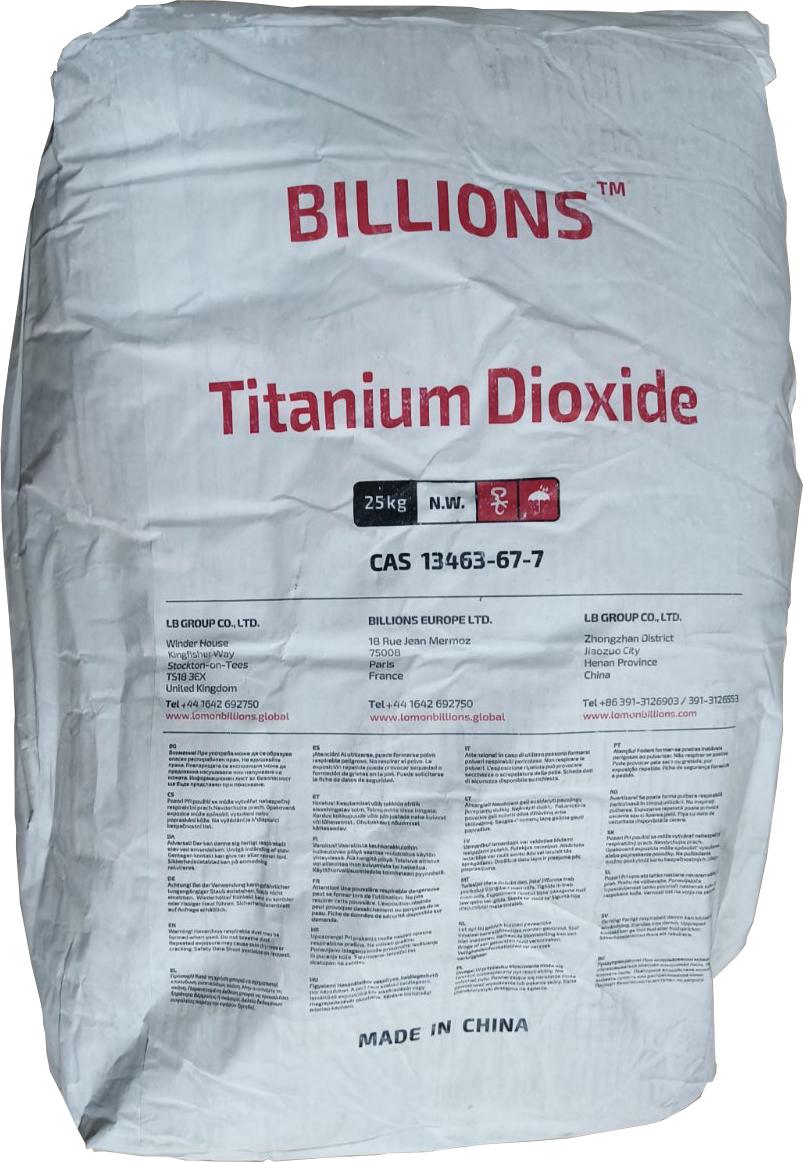 ᐉ Пігмент Billions R-996 Діоксид титану TiO2 95% Ld Chemical LAMON ...