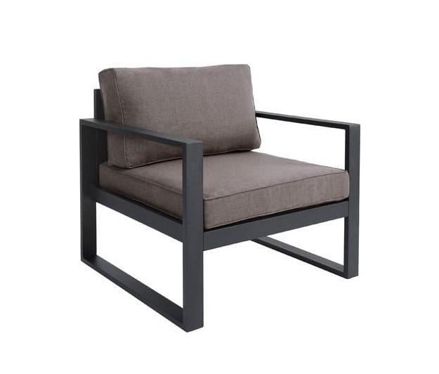 Кресло лаунж в стиле Loft Темно-серый (NS-946)