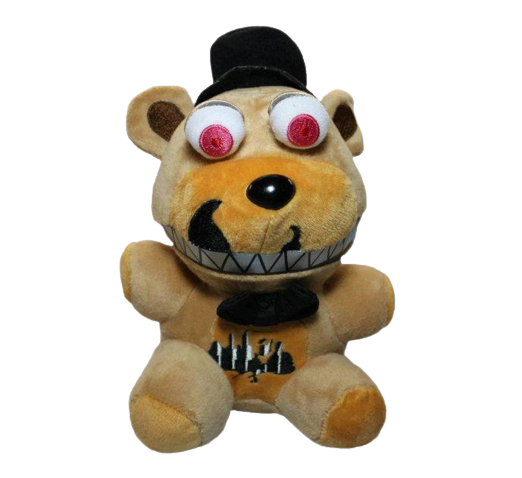 Мягкая игрушка Аниматроник кошмарный медведь FNAF Five Nights at Freddy's 18 см (10060) Мягкая игрушка Аниматроник кошмарный медведь FNAF Five Nights at Freddy's 18 см (10060)