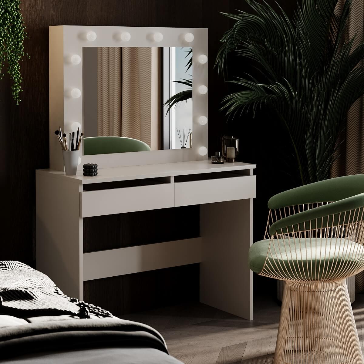 Косметический столик с зеркалом и подсветкой ART IN HEAD Malta 94×140/75×43 см Кашемир (TB32141400000) Косметический столик с зеркалом и подсветкой ART IN HEAD Malta 94×140/75×43 см Кашемир (TB32141400000)