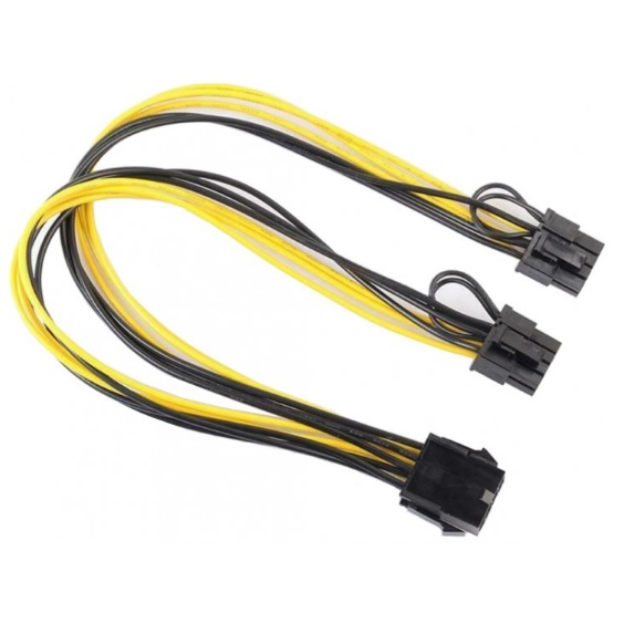 Кабель-переходник VOLTRONIC для питания видеокарты 8+8P 6P для блока питания (21848)