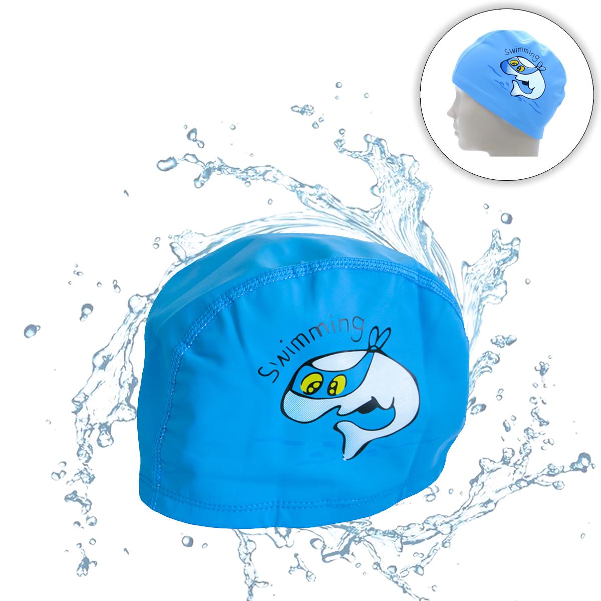 Шапочка для плавания детская Cout Swim Cap дельфин Синий (1010085-Blue) - фото 5