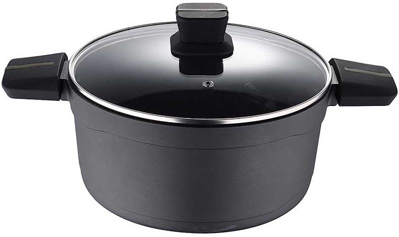 Кастрюля Bergner San Ignacio Bistro с антипригарным покрытием 4,7 л 24x12 см Черный (SG-6377)