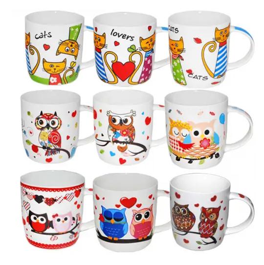 Чашка SNT 360 мл 9 шт. (MSN-2183-SIM)