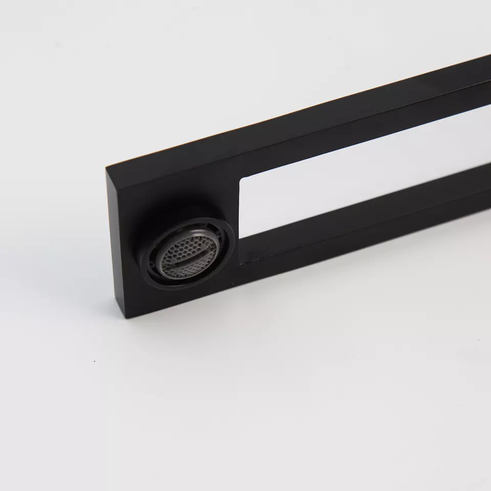 Змішувач для раковини ванної кімнати латунний змішувач із керамічним картриджем дизайнерський Чорний - фото 4 Змішувач для раковини ванної кімнати латунний змішувач із керамічним картриджем дизайнерський Чорний - фото 4