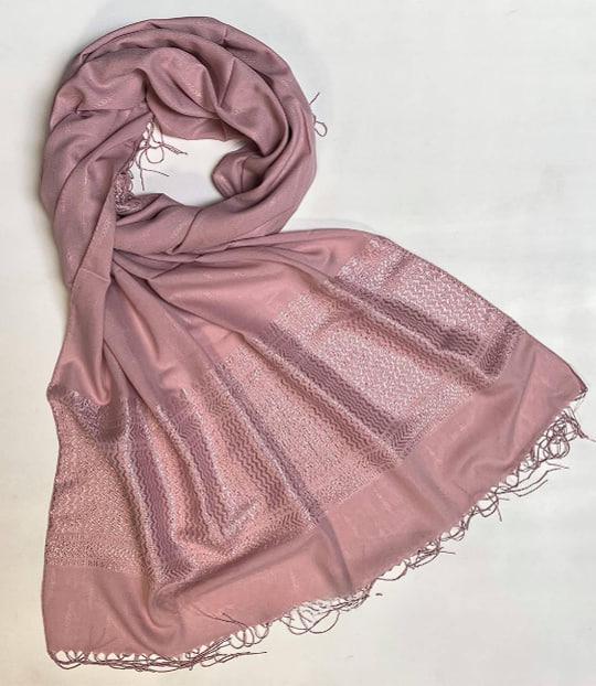 Шарф женский Волна Пудровая (ШарфВоск15)