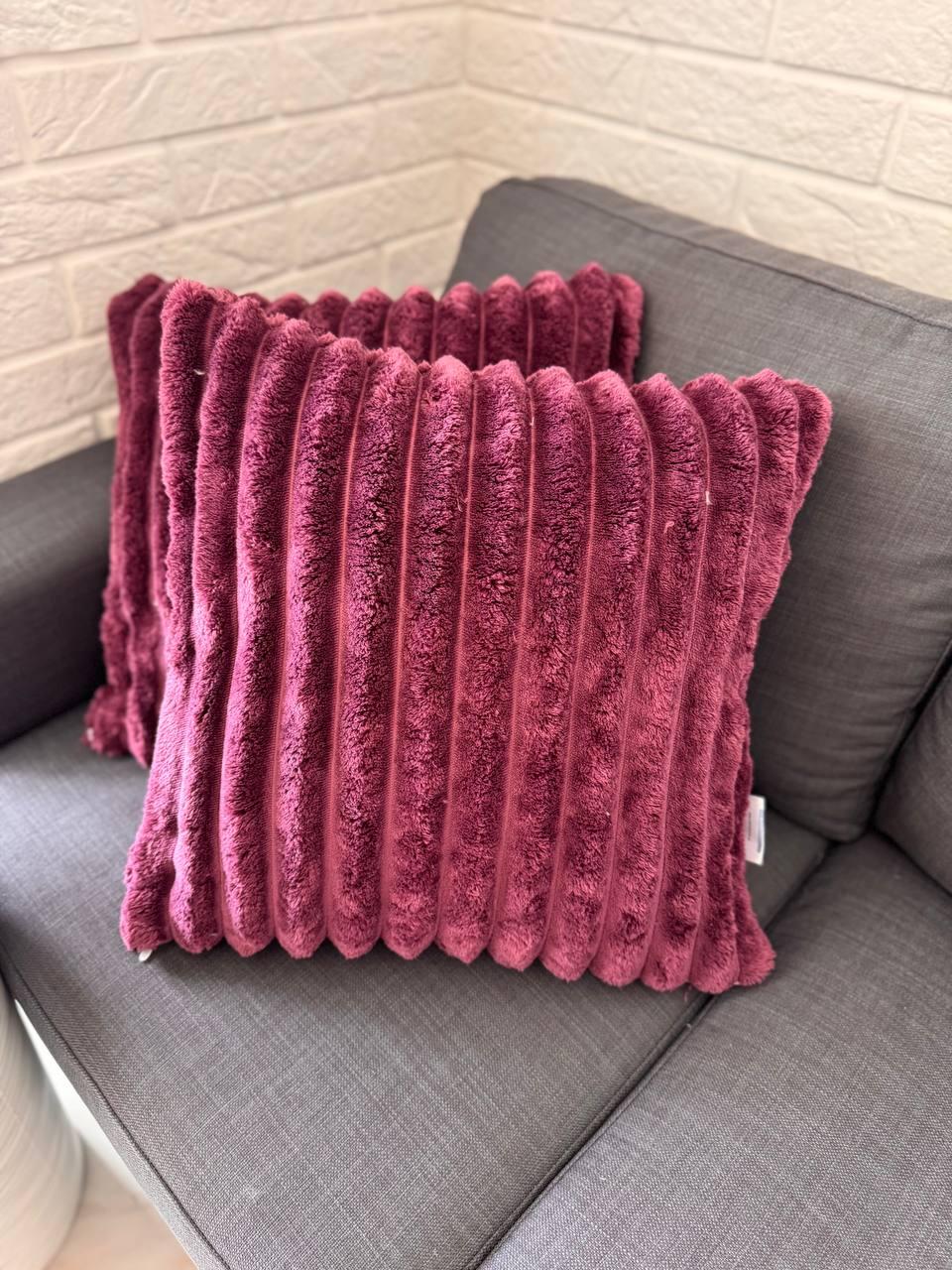 Наволочки декоративні шарпей 50х50 см 2 шт. Фіолетовий (Д-dek-navolochka-001-03) - фото 1 Наволочки декоративні шарпей 50х50 см 2 шт. Фіолетовий (Д-dek-navolochka-001-03) - фото 1