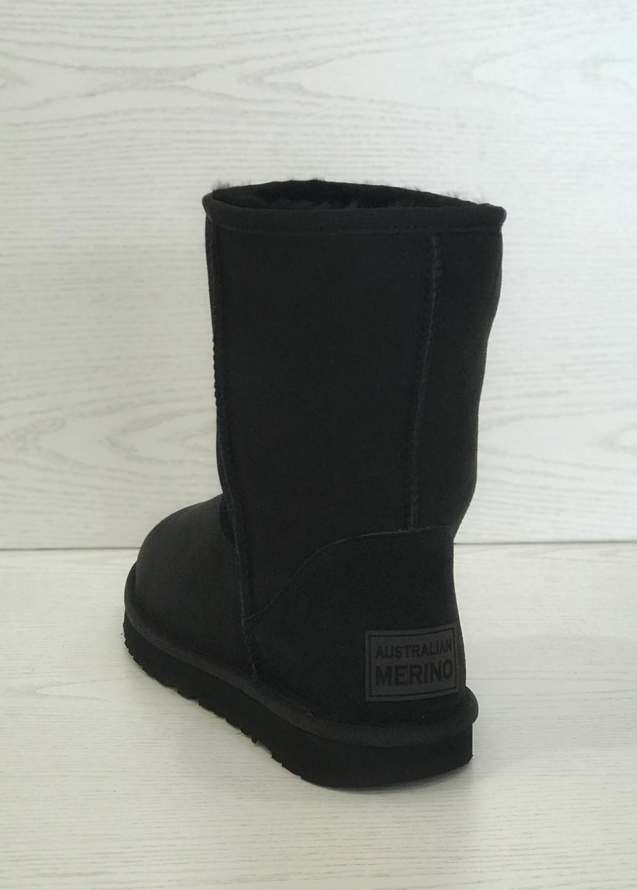 Угги мужские Australian Merino Mens Classic из замши р. 41 Черный - фото 2