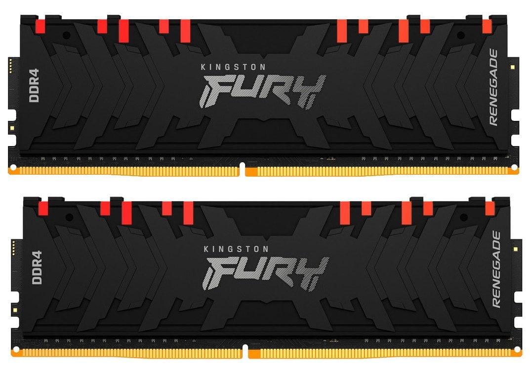 Оперативная память Kingston Fury Renegade RGB DDR4 2x8GB/4000 (KF440C19RB2AK2/16) Оперативная память Kingston Fury Renegade RGB DDR4 2x8GB/4000 (KF440C19RB2AK2/16)