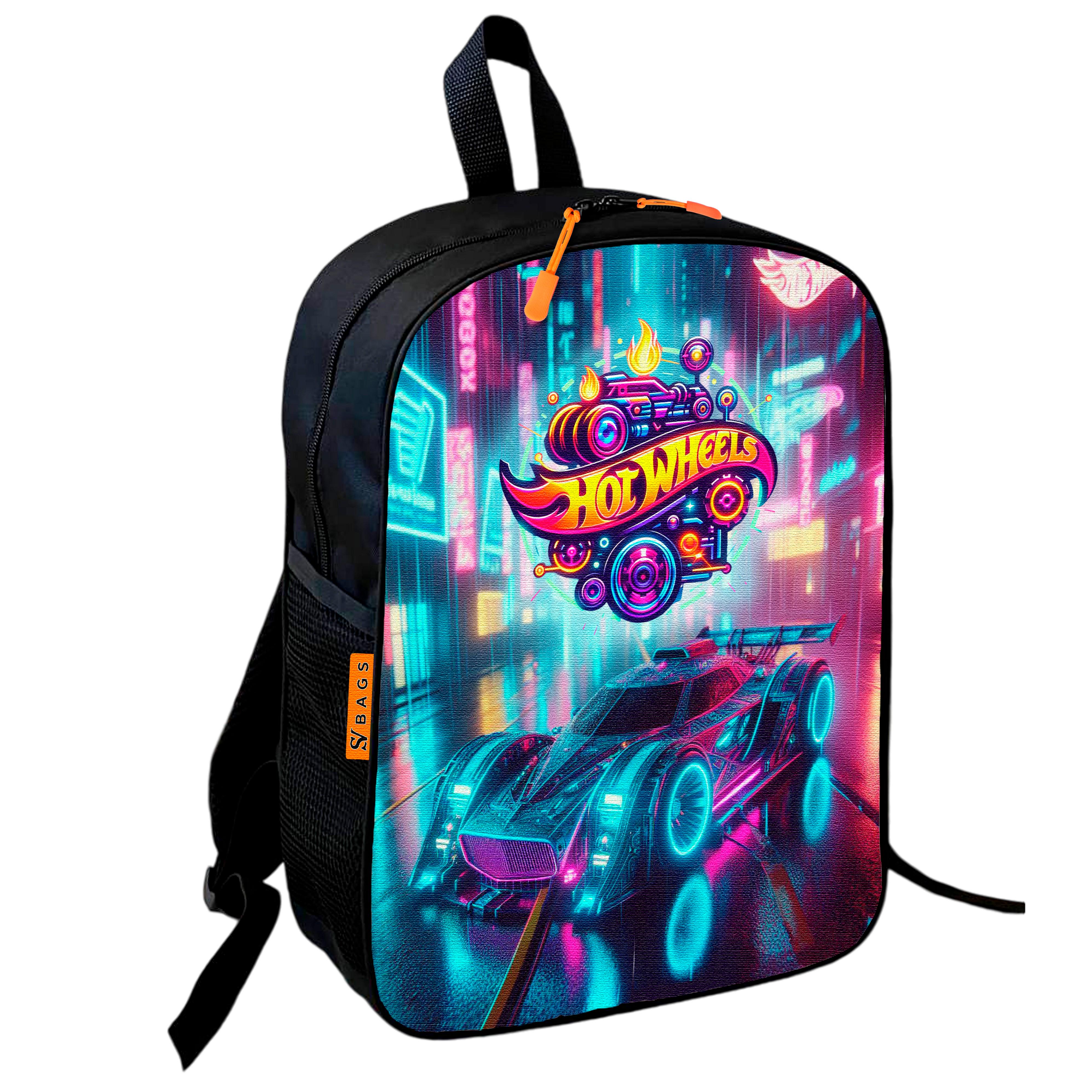 Школьный рюкзак детский Hot Wheels для мальчика 36х27 см (0750)