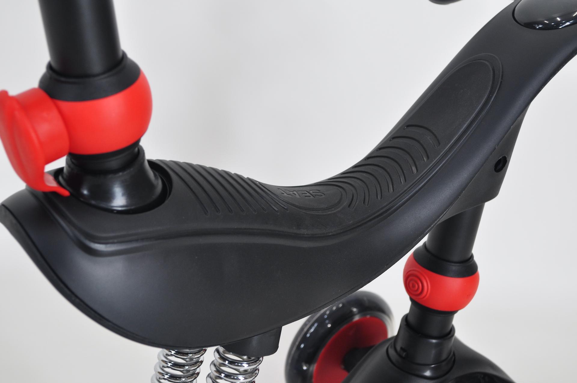 Самокат біговел Maraton Credo 3в1 дитячий триколісний з сидінням та батьківською ручкою Чорний - фото 13 Самокат біговел Maraton Credo 3в1 дитячий триколісний з сидінням та батьківською ручкою Чорний - фото 13