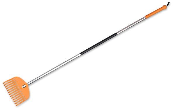Грабли пластиковые Bradas TQ 13 зубцов с алюминиевым черенком (TQ-G13TA)