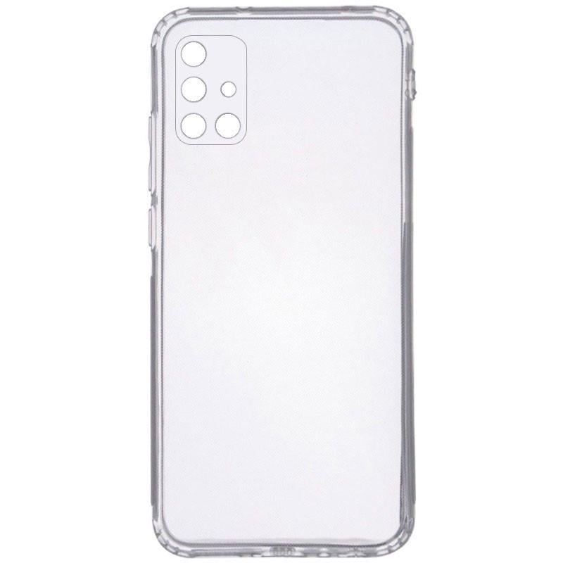 Протиударний TPU чохол Epic 1,5mm Full Camera для Samsung Galaxy A51 Transparent