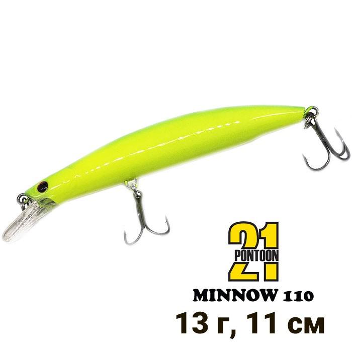Воблер Pontoon 21 Minnow 110 SS SR №7 (9246)