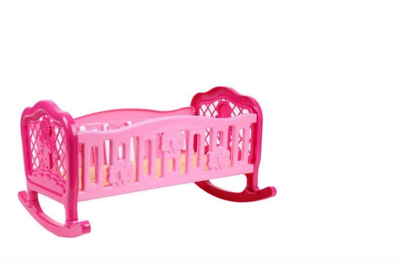 Колыбель для куклы ТехноК 45x34x27 см Розовый