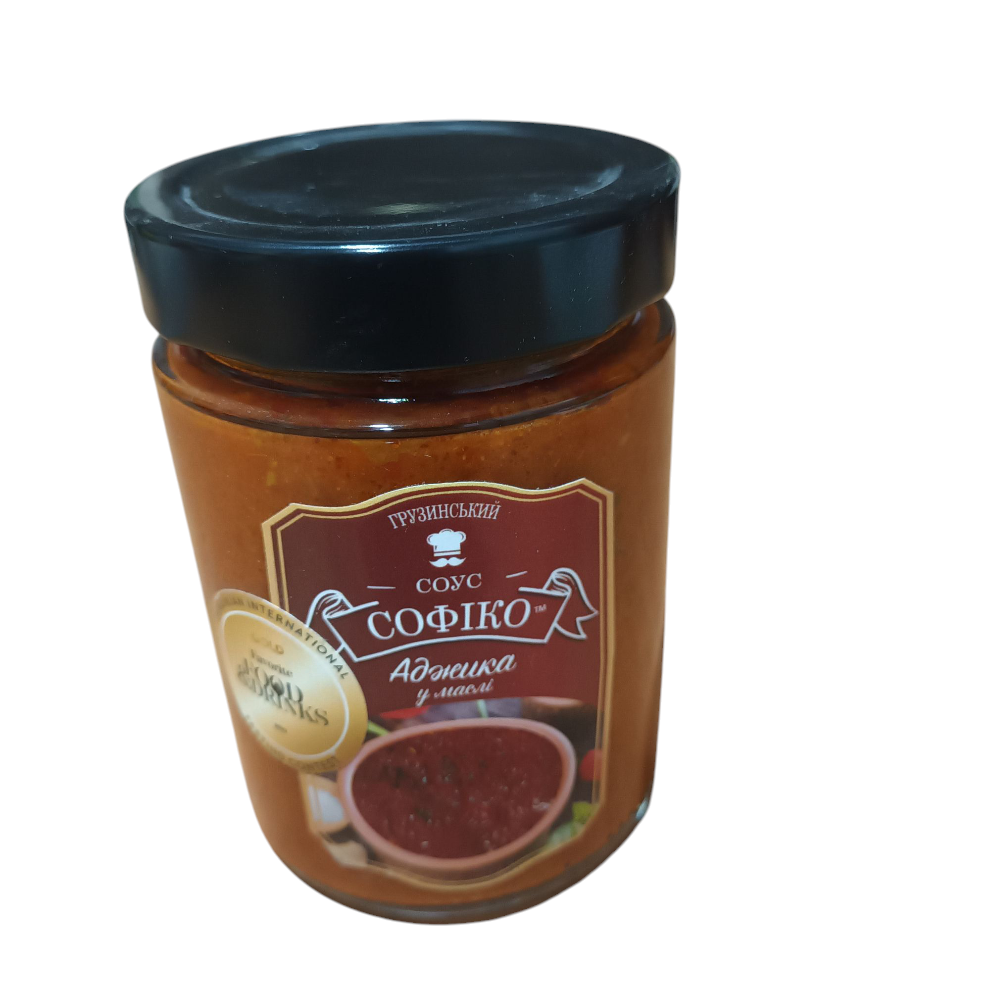Соус грузинский натуральный Аджика в масле без сахара 350 г