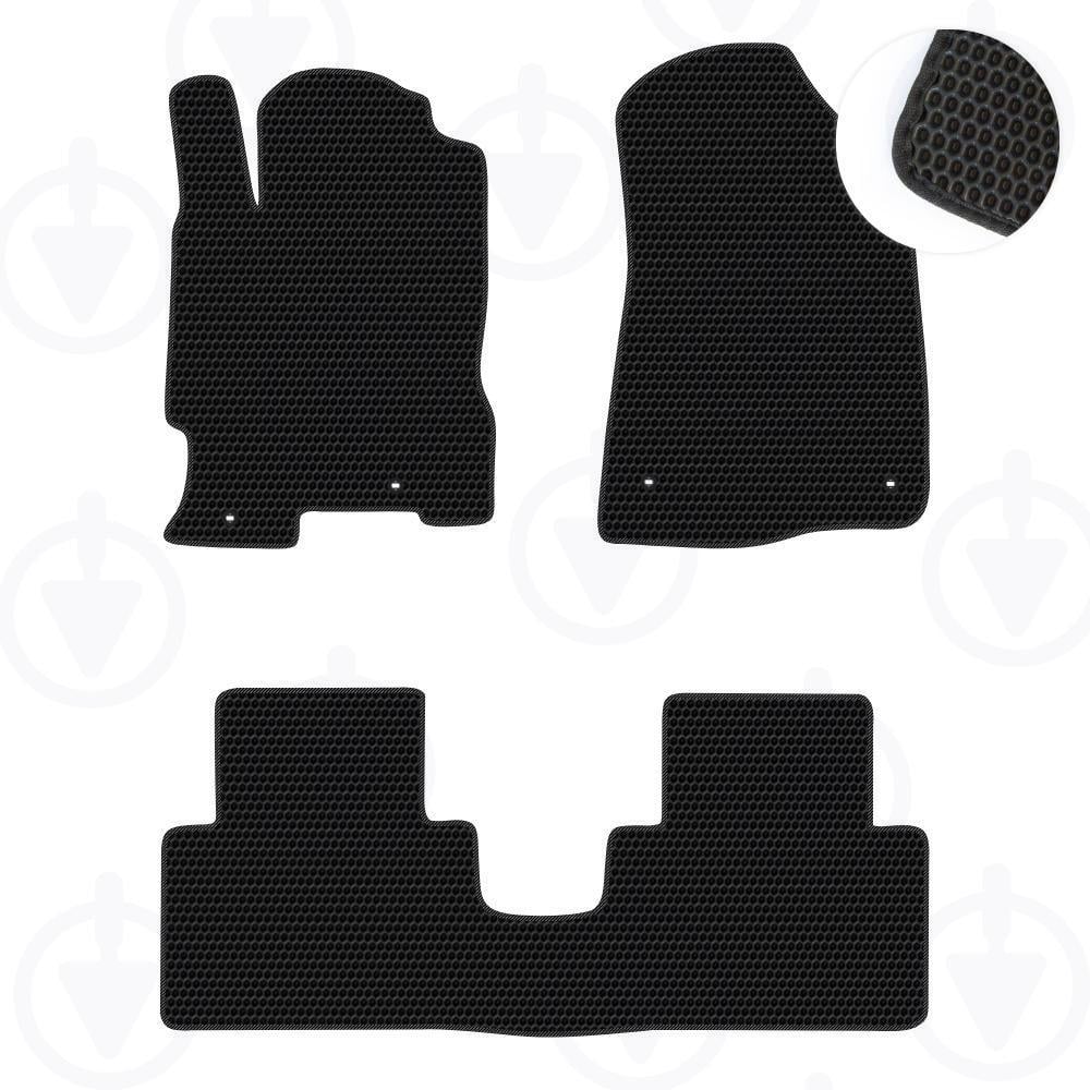 Комплект ковриков в салон Star-Tex для Acura RDX I 2006-2009 р. EVA/Сота малая Черный (10012-02-21-41)