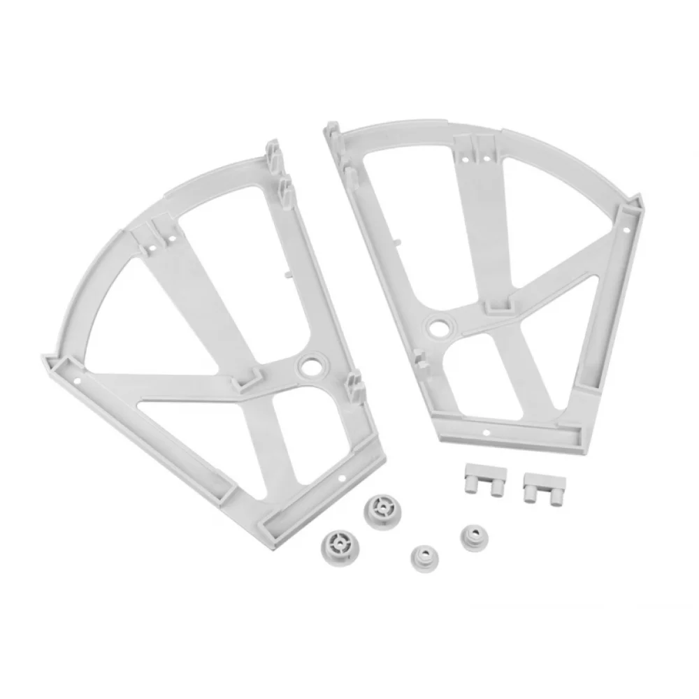 Полиця для взуття Sigma подвійна пластик комплект лівий/правий Сірий (PV1141)
