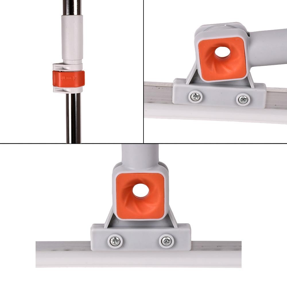 Швабра універсальна HOME R100757 з телескопічною ручкою 130x50 см - фото 2 Швабра універсальна HOME R100757 з телескопічною ручкою 130x50 см - фото 2