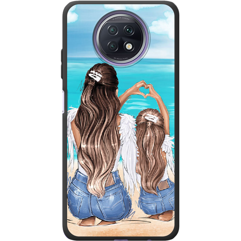 Чехол BoxFace Xiaomi Redmi Note 9T Family Vacation Черный силикон (42123-up2380-42207)