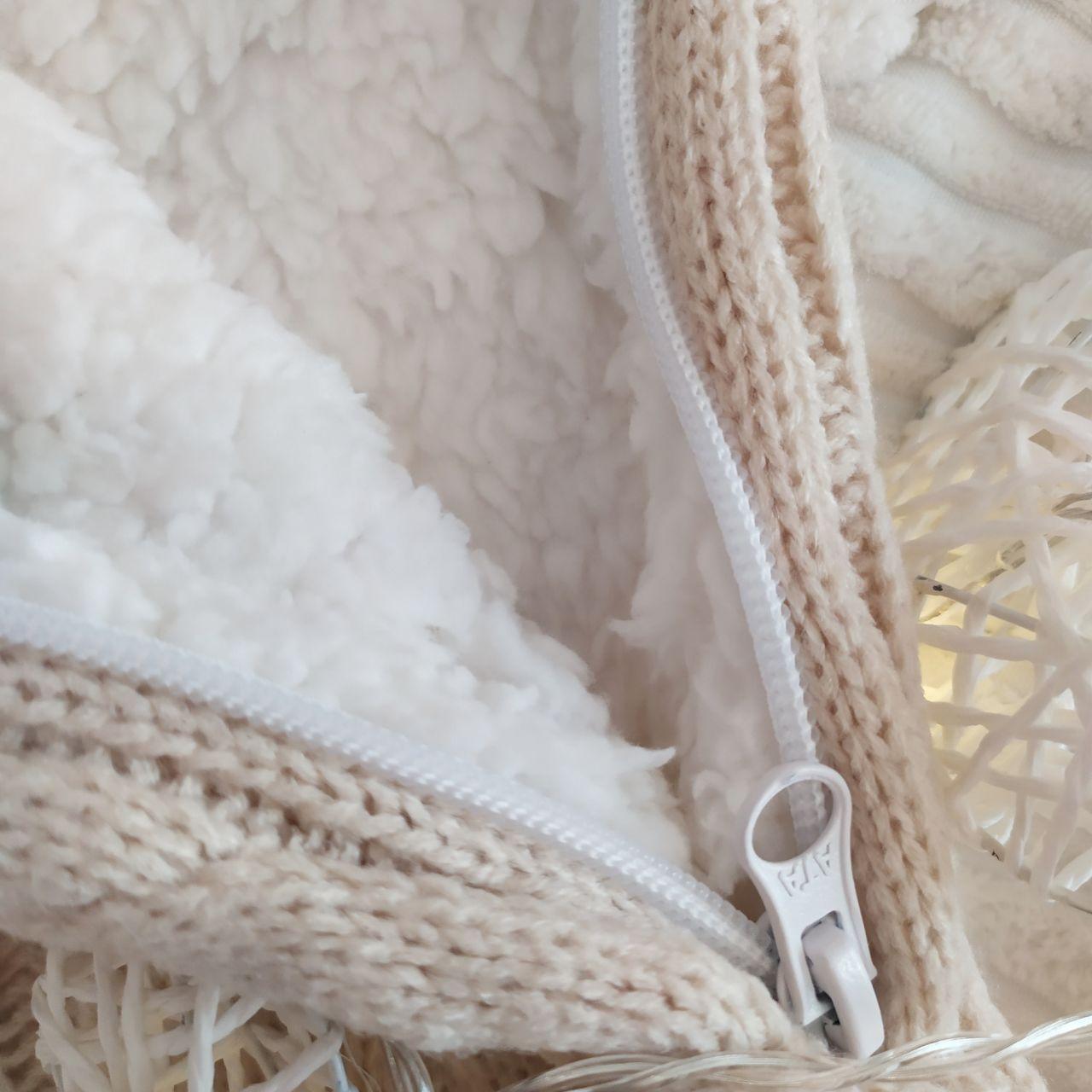 Детский конверт для коляски демисезонный For kids Бежевый - фото 7 Детский конверт для коляски демисезонный For kids Бежевый - фото 7