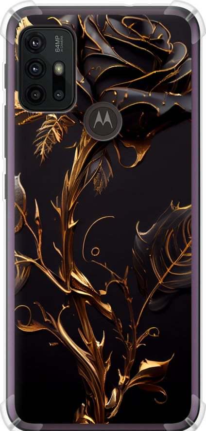 Чехол на Motorola Moto G10 Роза 3 (5552sp-2319-42517)