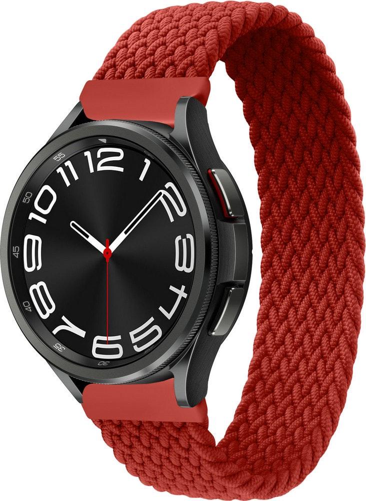 Ремешок Solo Loop для Galaxy Watch 6 Classic 43 мм 135 мм Red (37686-2D)